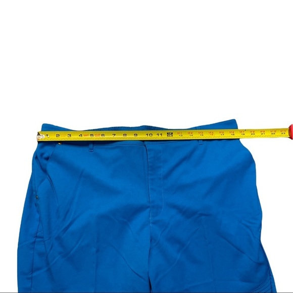 Rant Turquoise Medical Srubs pants with Moto design. Size XL - Picture 7 of 11